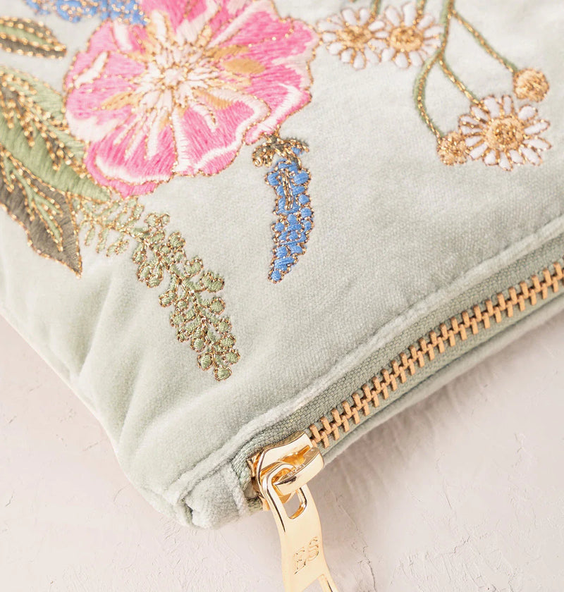 Pressed Flowers Everyday Pouch – Elizabeth Scarlett