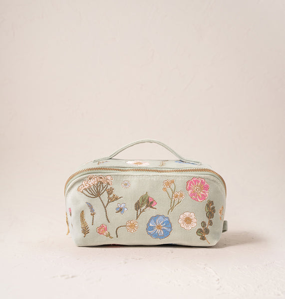 PressedFlowersSageVelvetOpenFl