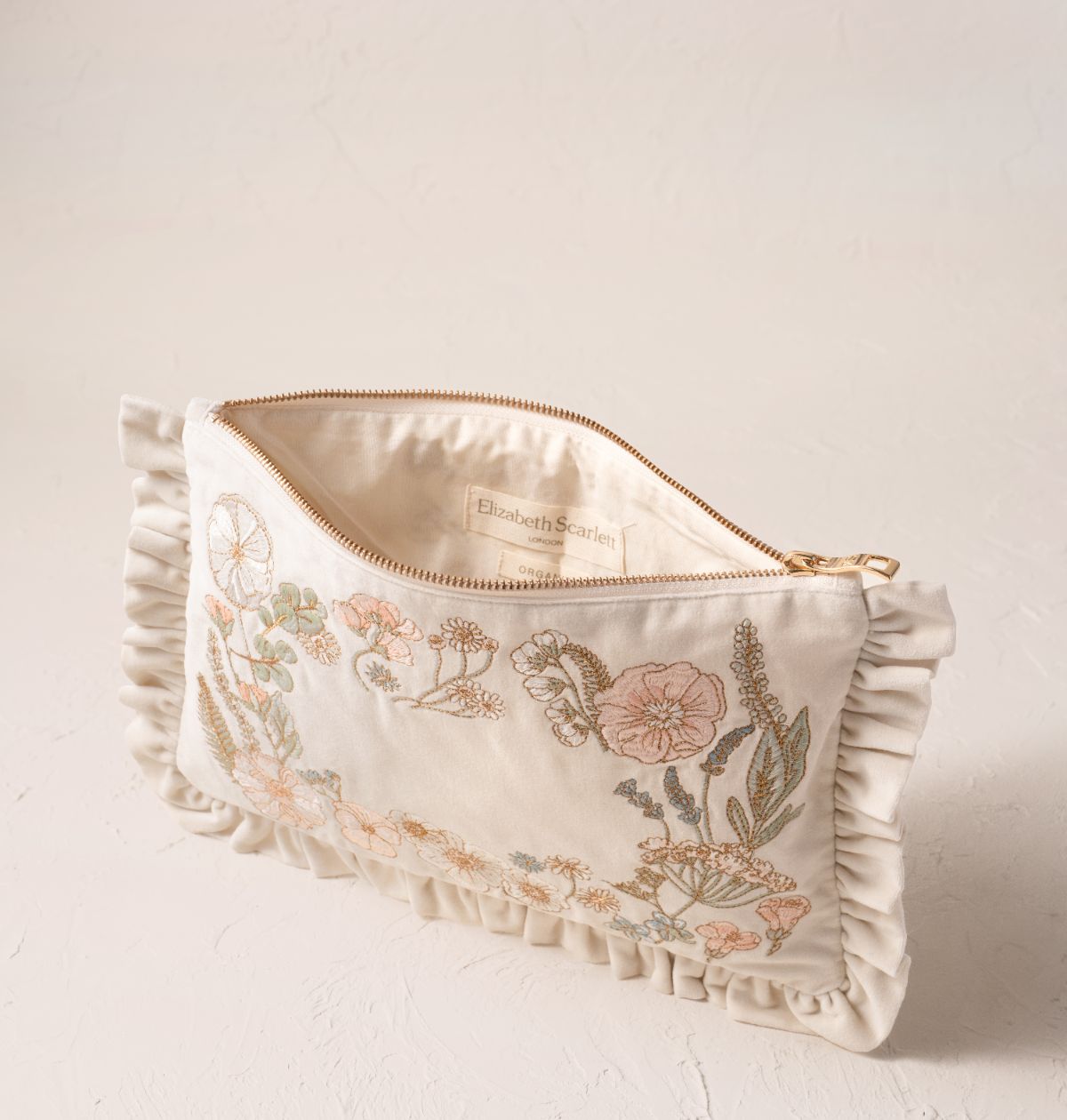 Pressed Flowers Full Name Everyday Pouch