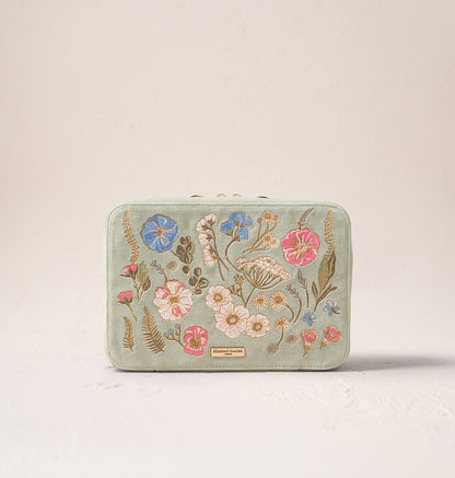 Pressed Flowers Hanging Wash Bag