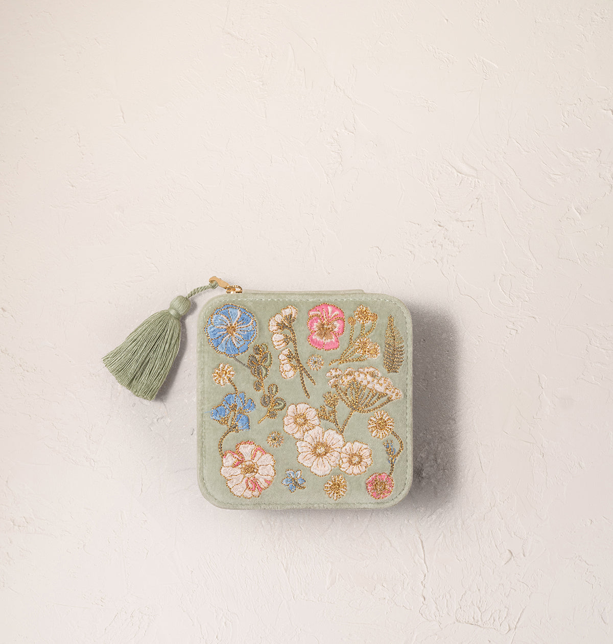 Pressed Flowers Jewellery Box