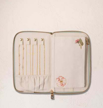 Pressed Flowers Jewellery Case