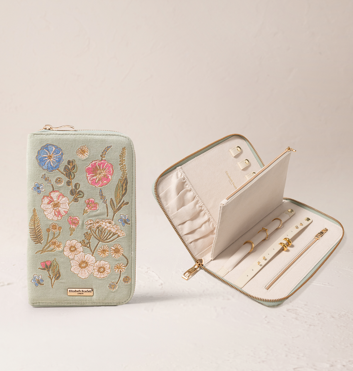 Pressed Flowers Jewellery Case