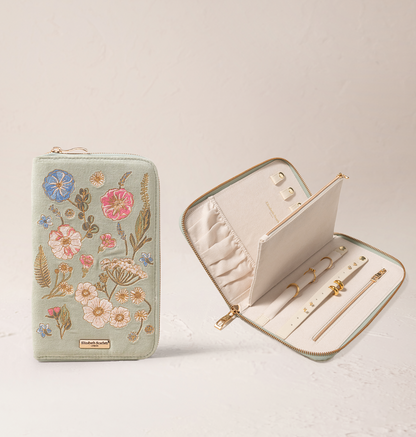 Pressed Flowers Jewellery Case