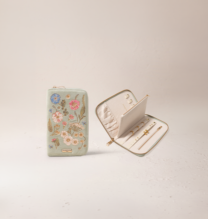 Pressed Flowers Jewellery Case