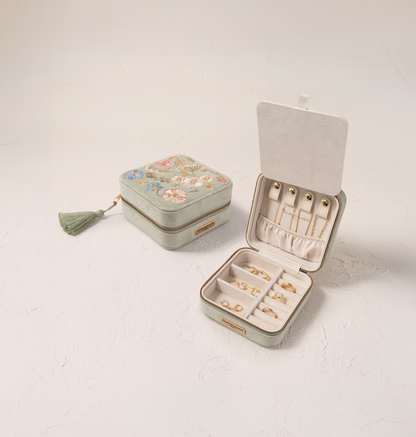 Pressed Flowers Jewellery Box