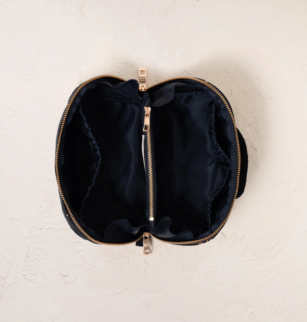 Honey Bee Open Flat Makeup Bag