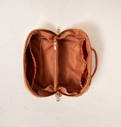 Sun Goddess Open Flat Makeup Bag