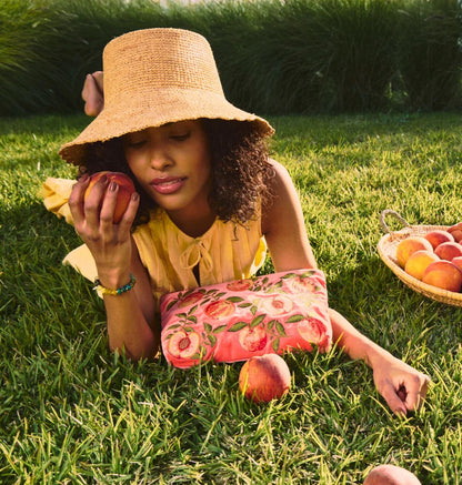 Summer Peach Everyday Pouch