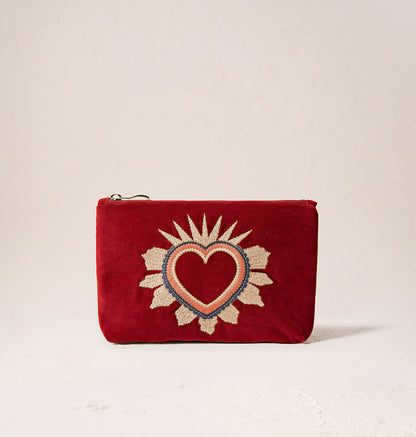 Sacred Heart Mini Pouch