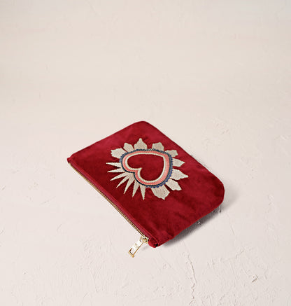 Sacred Heart Mini Pouch