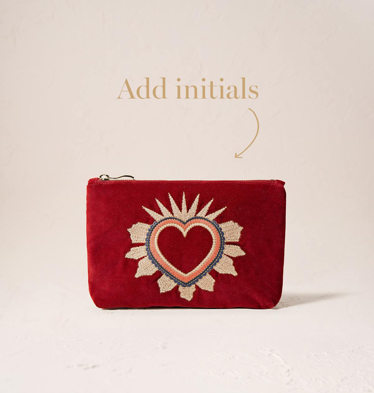 Sacred Heart Mini Pouch