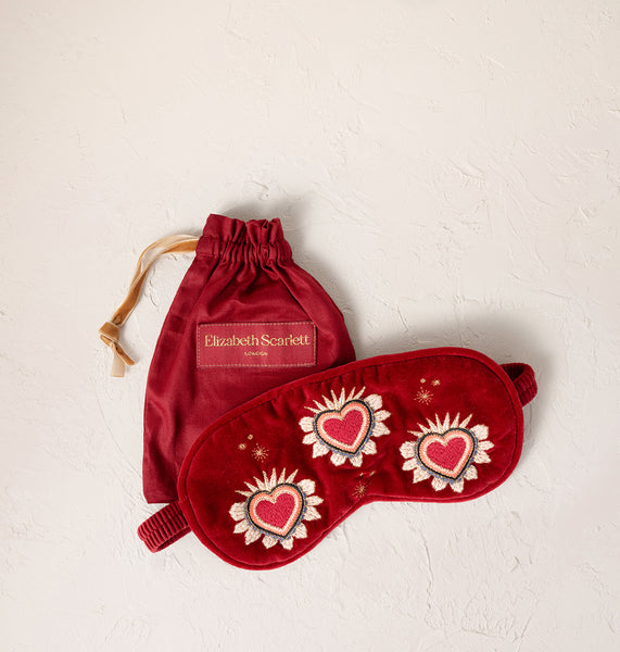 Enchanted Heart Scatter Eye Mask – Elizabeth Scarlett