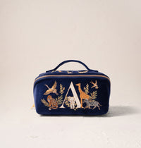 Safari Alphabet Open Flat Makeup Bag