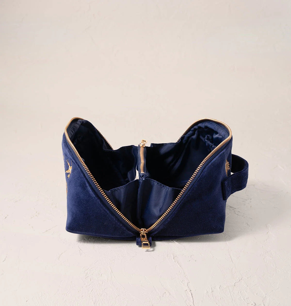 Safari Alphabet Open Flat Makeup Bag
