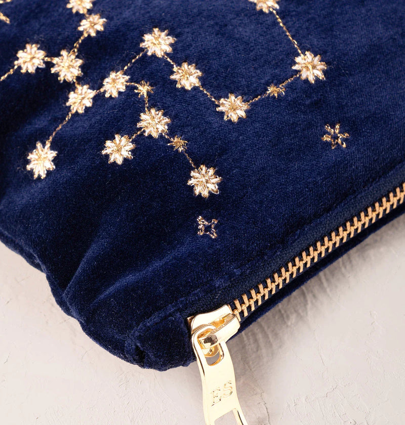 Sagittarius Navy Everyday Pouch – Elizabeth Scarlett