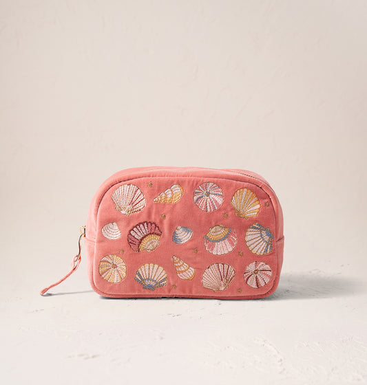 Seashell Makeup Bag