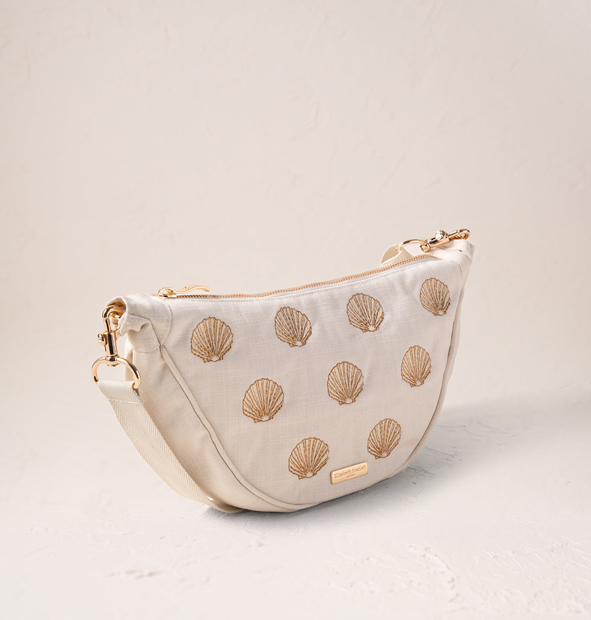 Elizabeth Shell Shells Canvas Crossbody Sling Bag – Elizabeth Scarlett