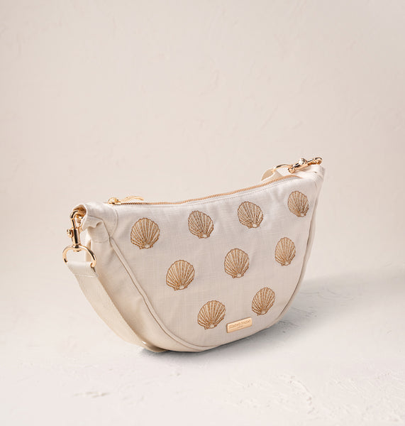 ShellsCanvasCrossbodyBag-