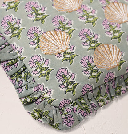 Shells Cotton Rebirth Frill Pouch