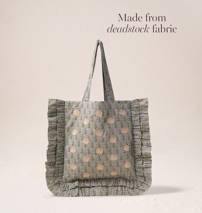 Shells Cotton Rebirth Frill Tote
