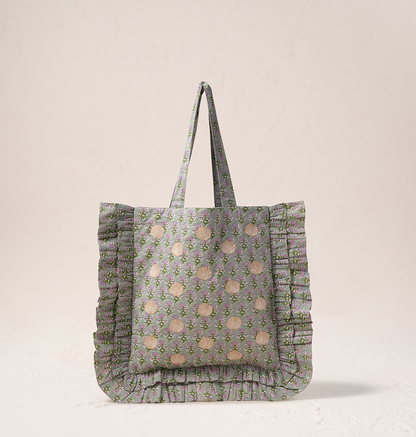 Shells Cotton Rebirth Frill Tote