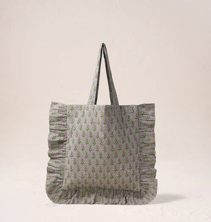 Shells Cotton Rebirth Frill Tote