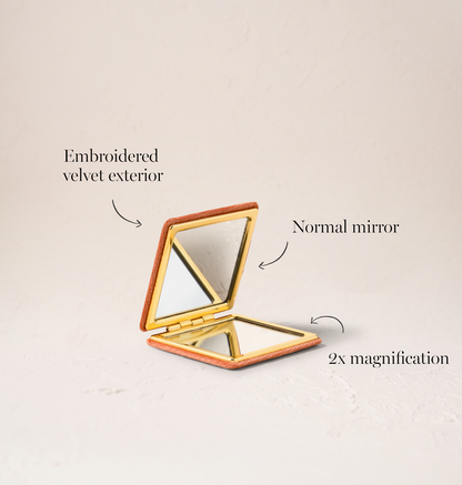 Sun Goddess Compact Mirror