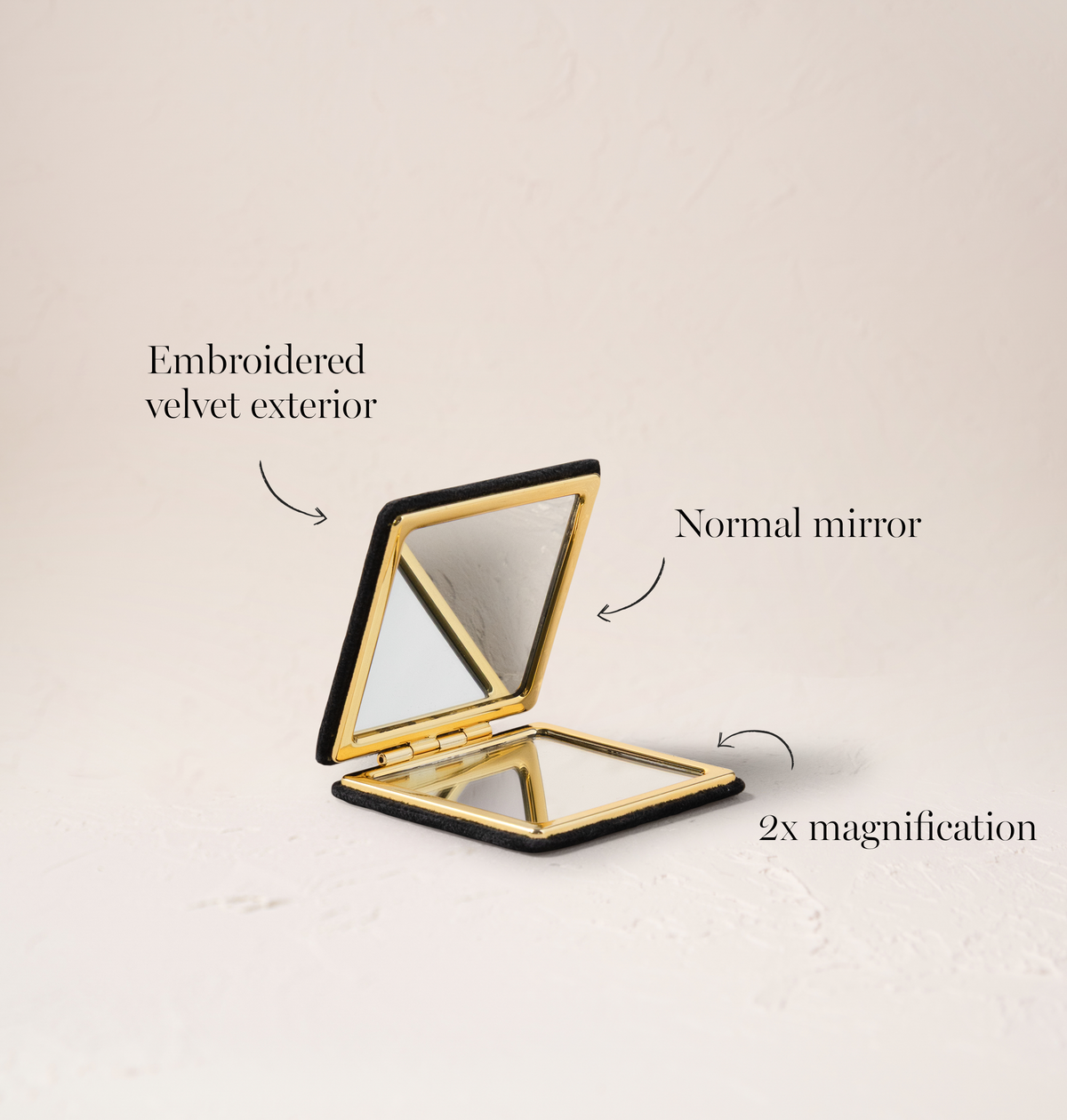Aurora Lights Compact Mirror
