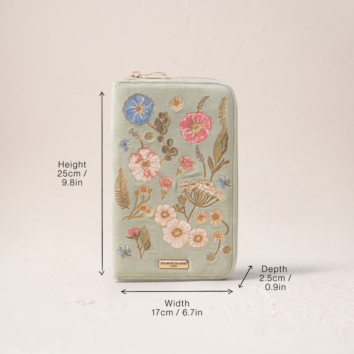 Pressed Flowers Jewellery Case