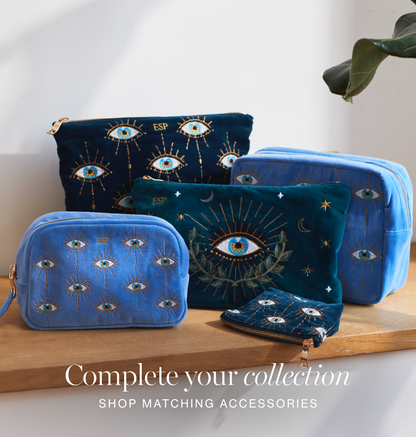 Celestial Eye Open Flat Makeup Bag