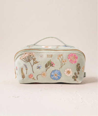 Personalise (almost) any design - with three gold-embroidered letters.