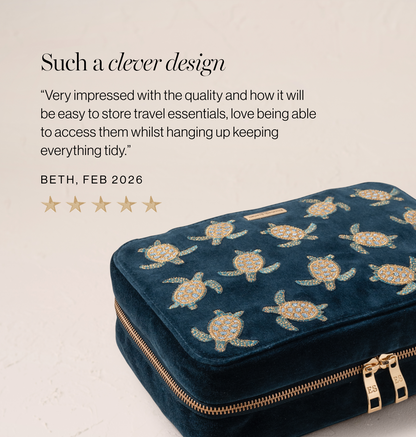 Turtle Conservation Hanging Wash Bag