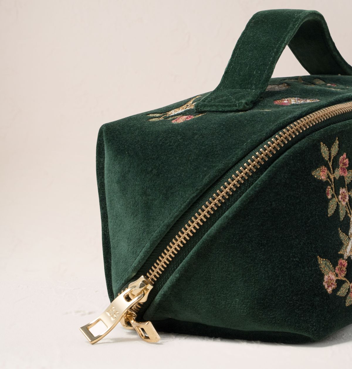 Songbirds Secret Garden Open Flat Makeup Bag