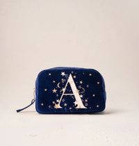 Starry Sky Alphabet Makeup Bag
