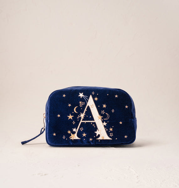 Starry Sky Alphabet Makeup Bag – Elizabeth Scarlett
