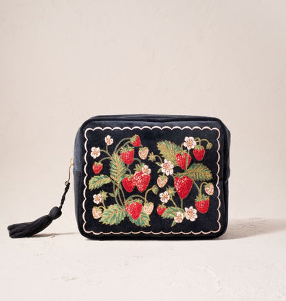 Strawberries Wash Bag