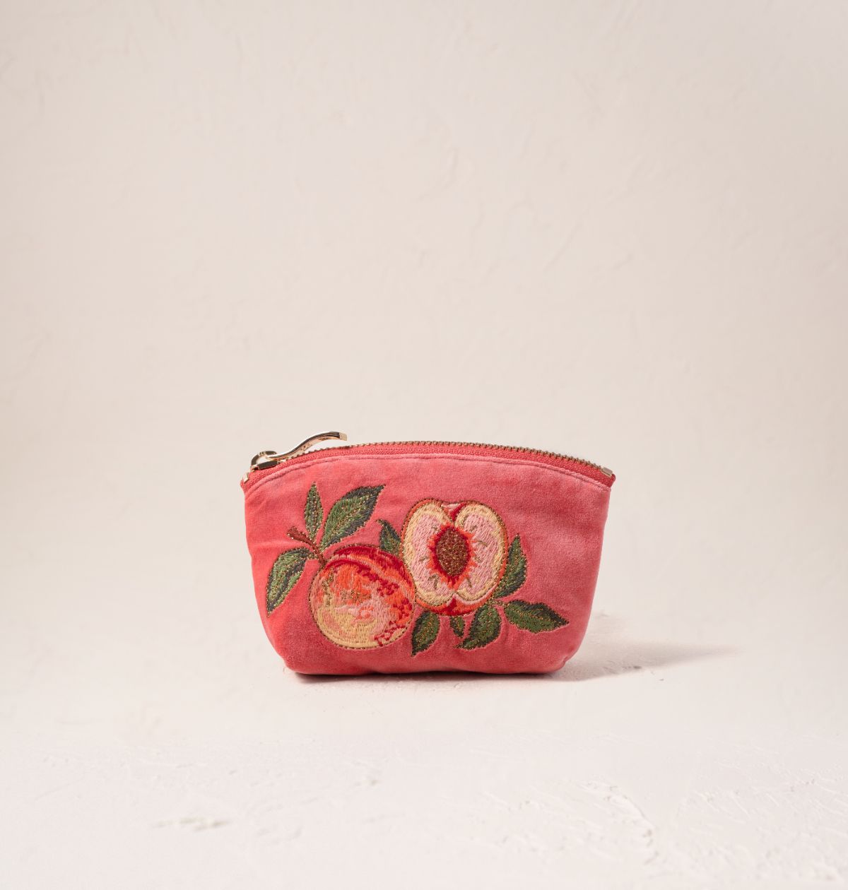 Summer Peach Coin Purse