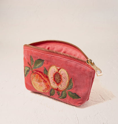 Summer Peach Coin Purse