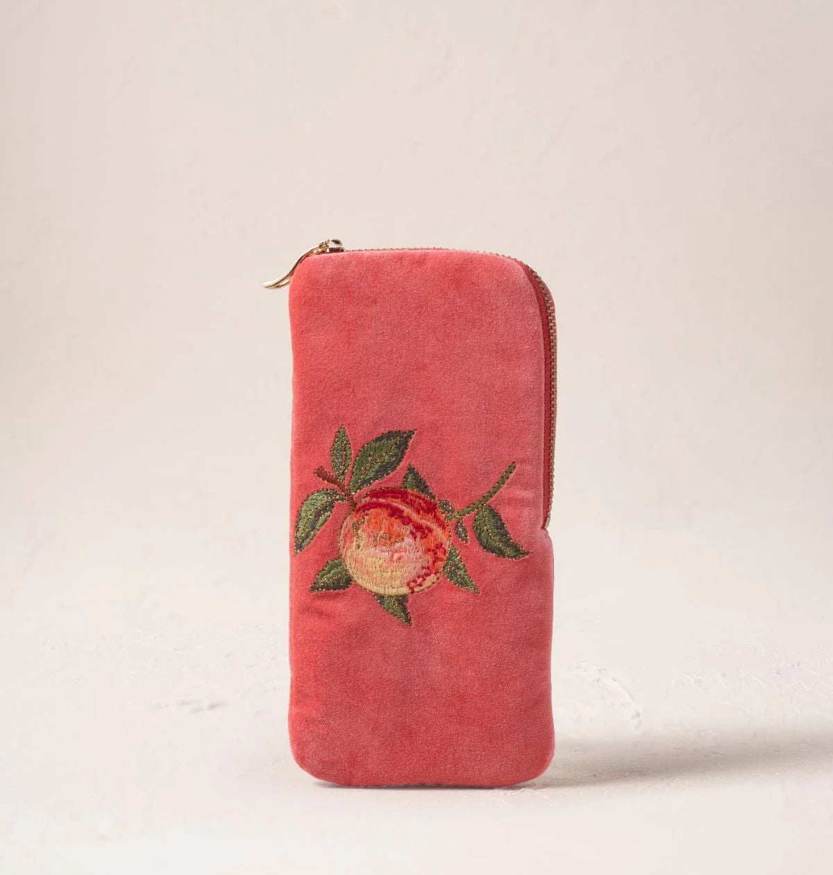 Summer Peach Glasses Case