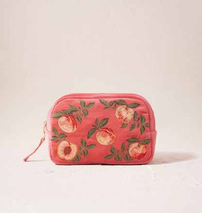 Summer Peach Makeup Bag