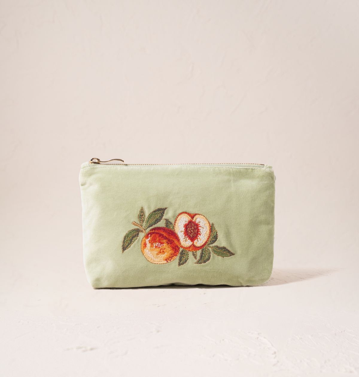 Summer Peach Mini Pouch
