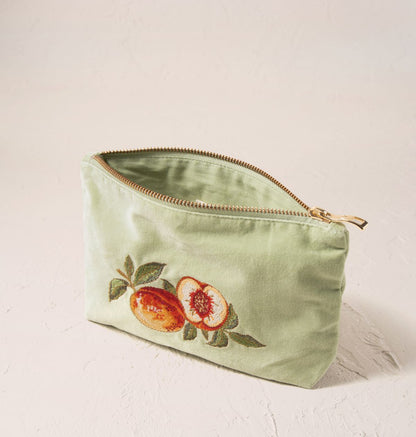 Summer Peach Mini Pouch