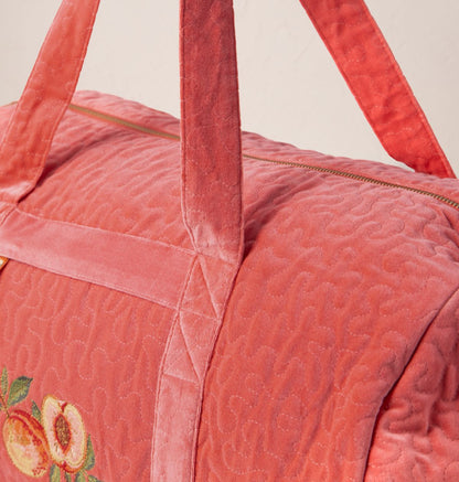 Summer Peach Overnight Bag