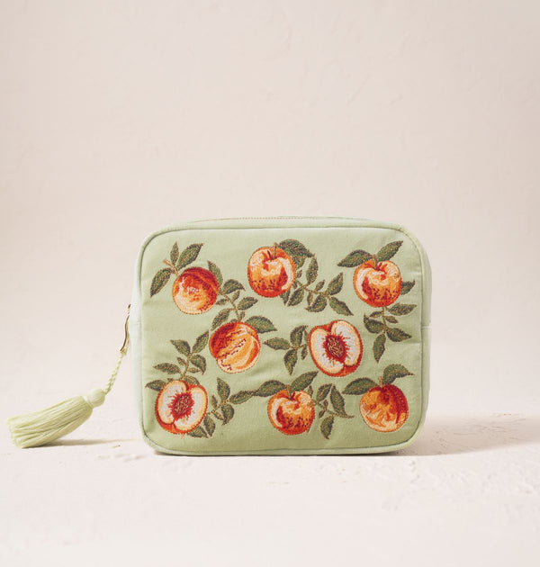 Summer Peach Wash Bag