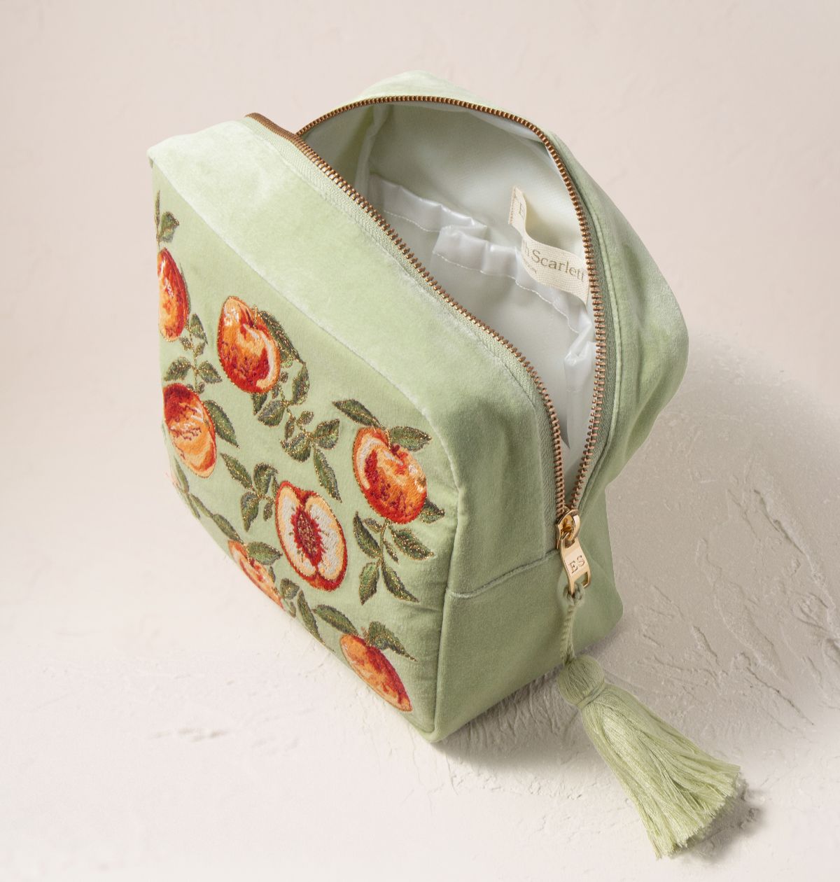 Summer Peach Wash Bag