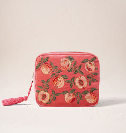 Summer Peach Wash Bag