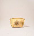 Sun Goddess Stripe Printed Coin Purse