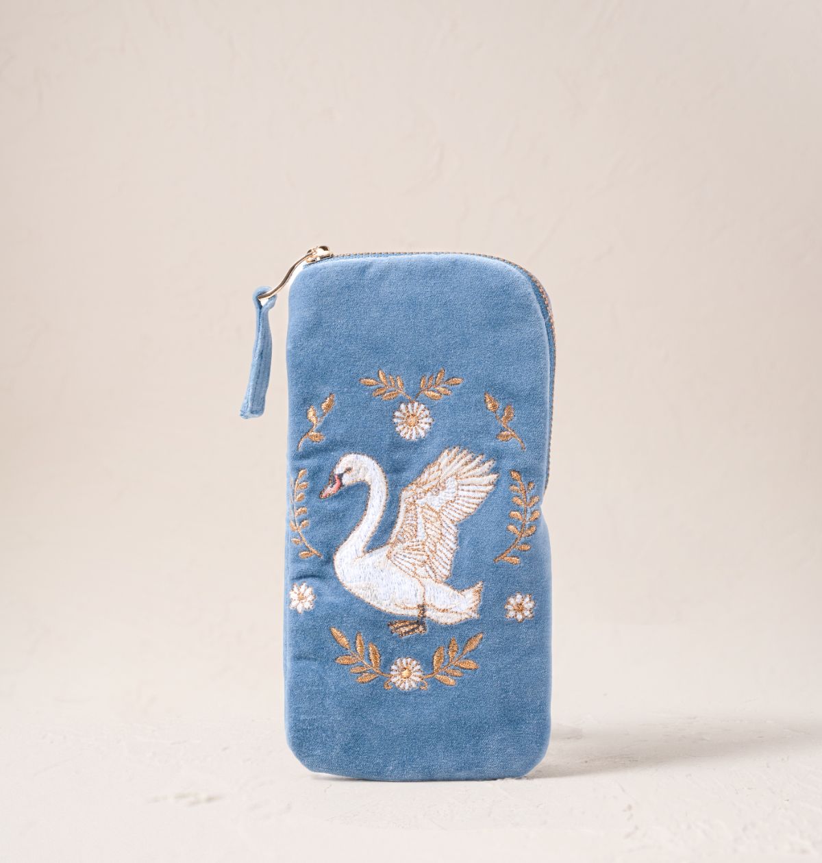 Swan Garden Glasses Case