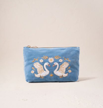 Swan Garden Mini Pouch